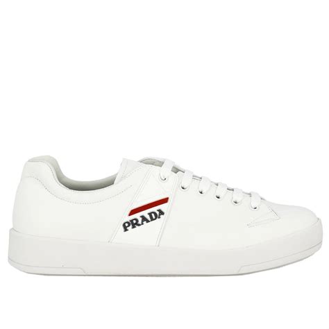 Shop White Prada Online 